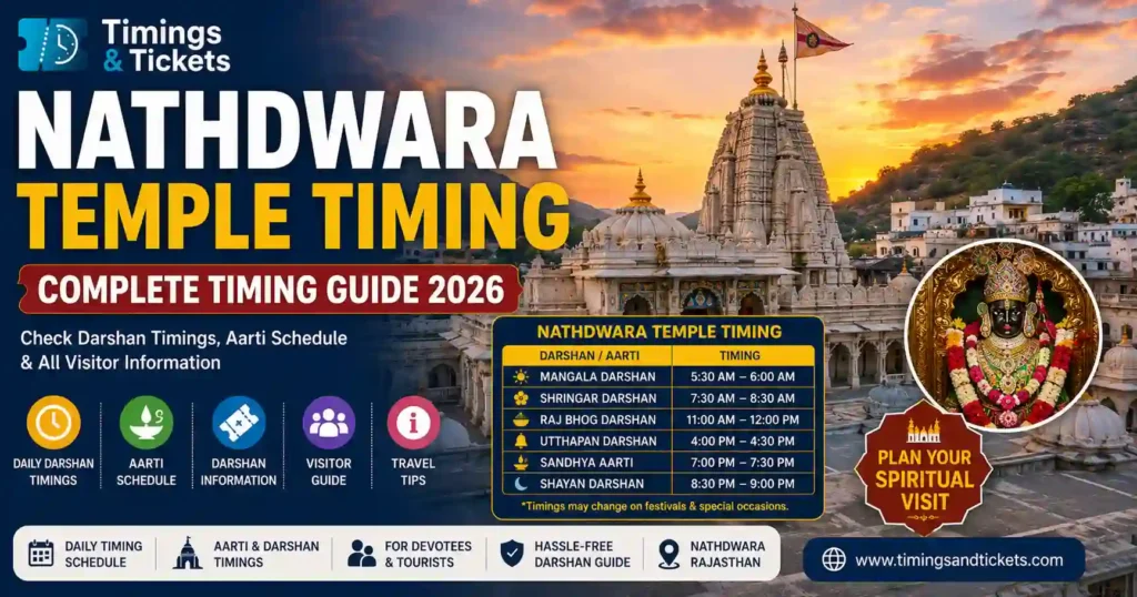 Nathdwara Temple Timing