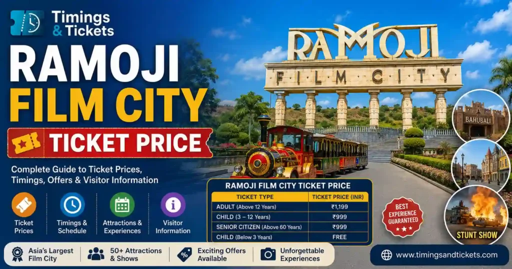 Ramoji Film City Ticket Price