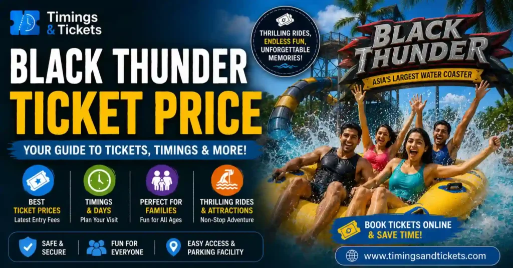 Black Thunder Ticket Price