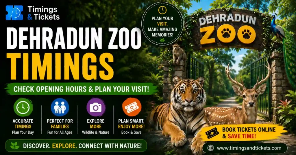 Dehradun Zoo Ticket Price & Timings