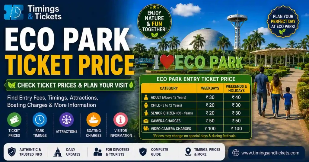 Eco Park Ticket Price