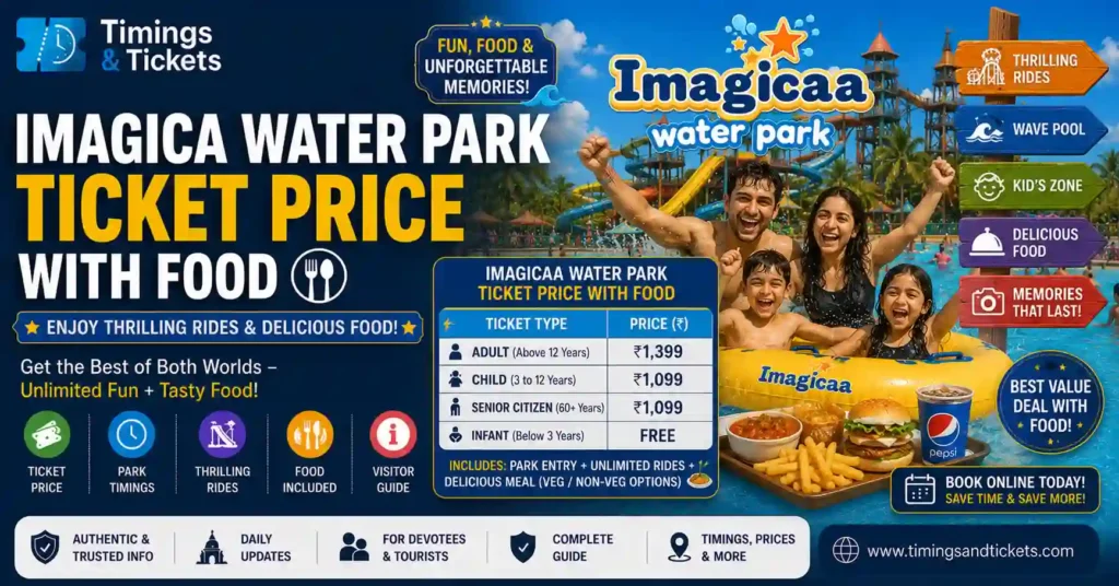 Imagica Water Park Ticket Price With Food