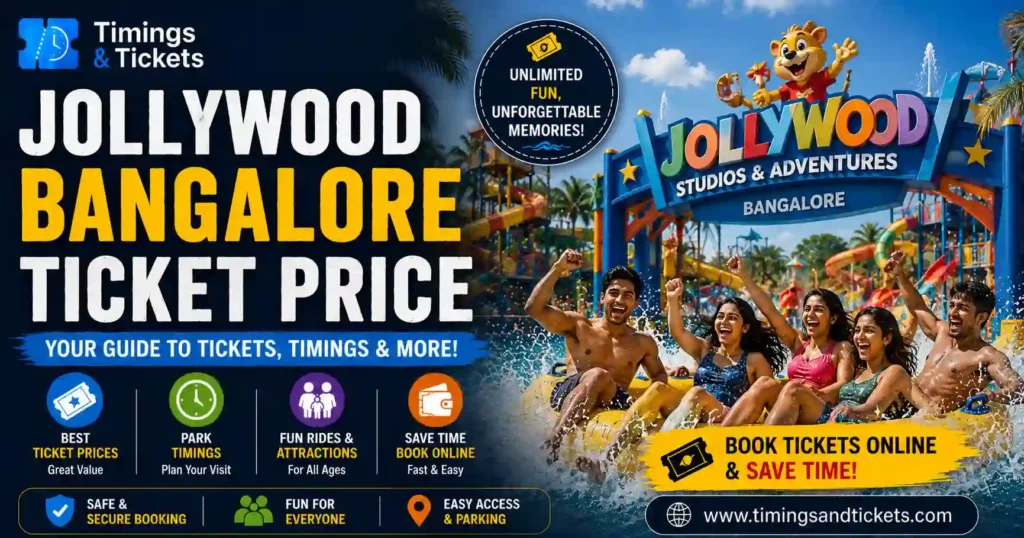 Jollywood Bangalore Ticket Price