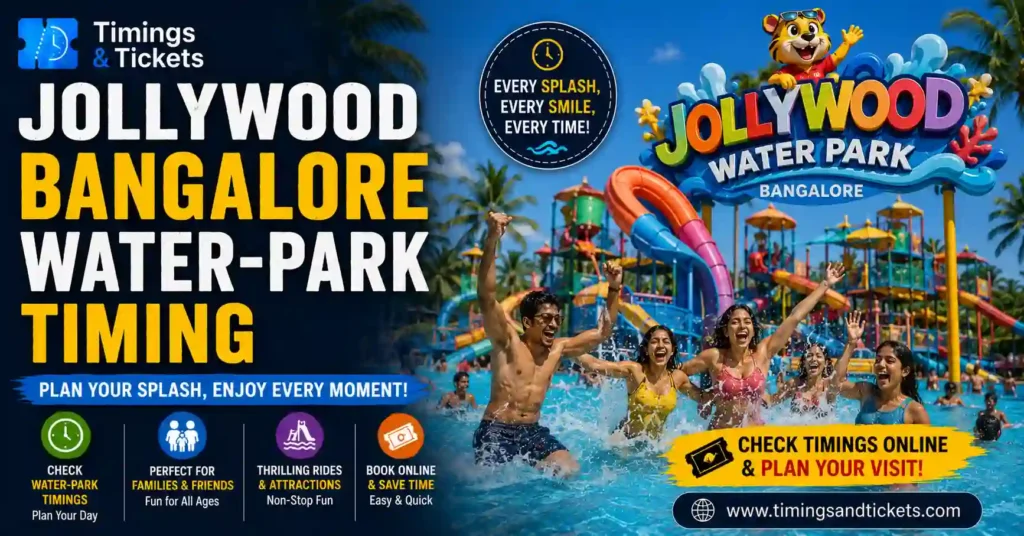 Jollywood Bangalore Water-Park Timing