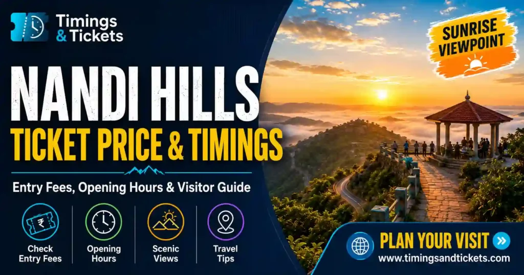 Nandi Hills Ticket Price Entry Fee, Timings & Guide