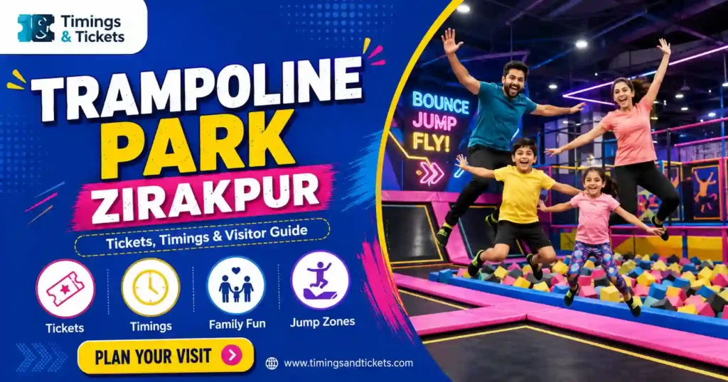 Trampoline Park Zirakpur Ticket Price Compare & Save